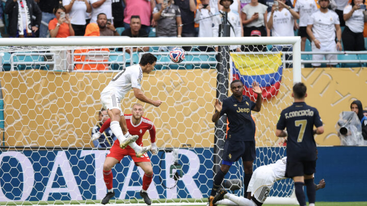 Gonzalo García marca el gol decisivo en la victoria del Real Madrid sobre Juventus