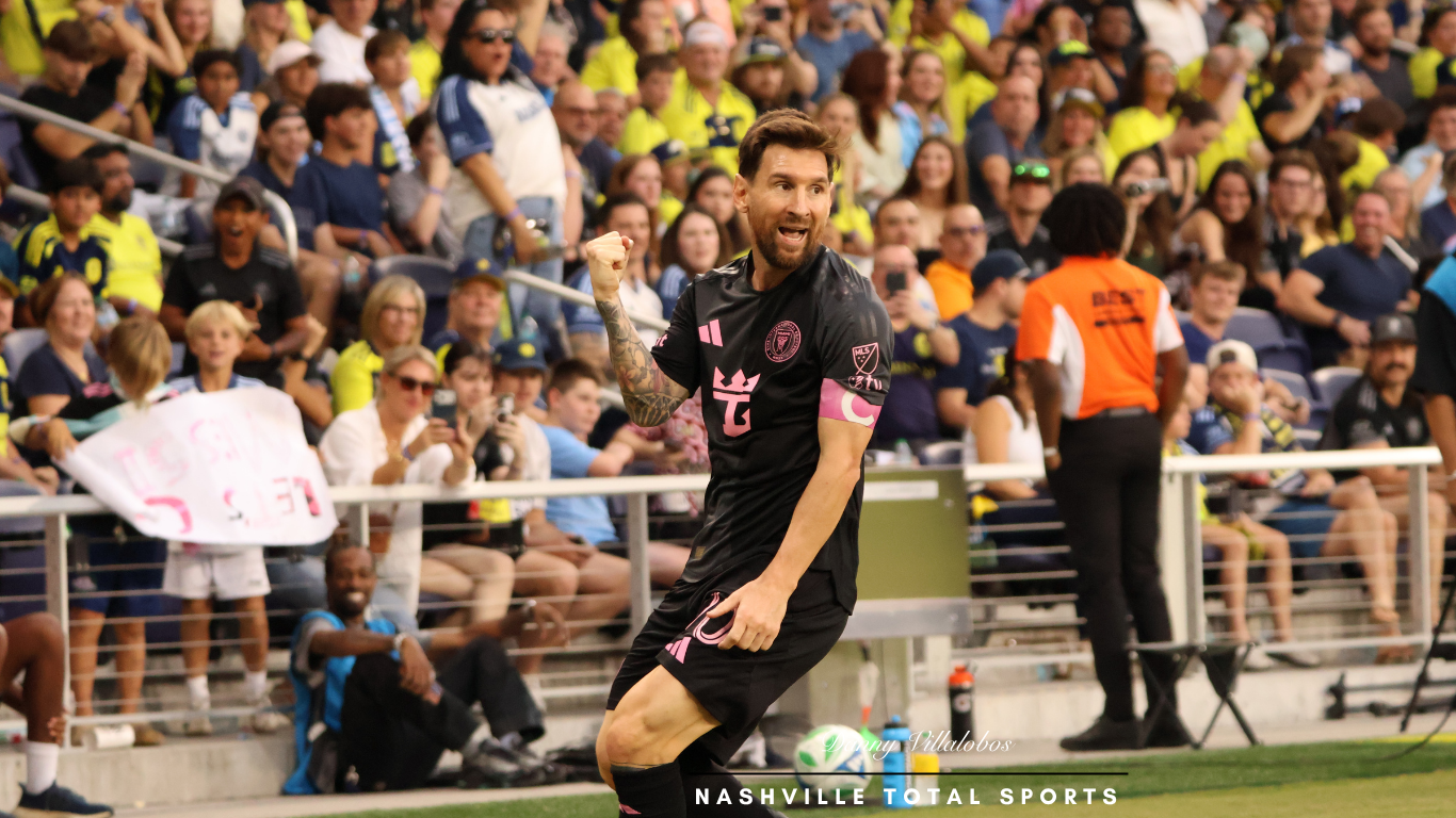 Lionel Messi en Nashville · Nashville SC vs Inter Miami · Nashville Total Sports