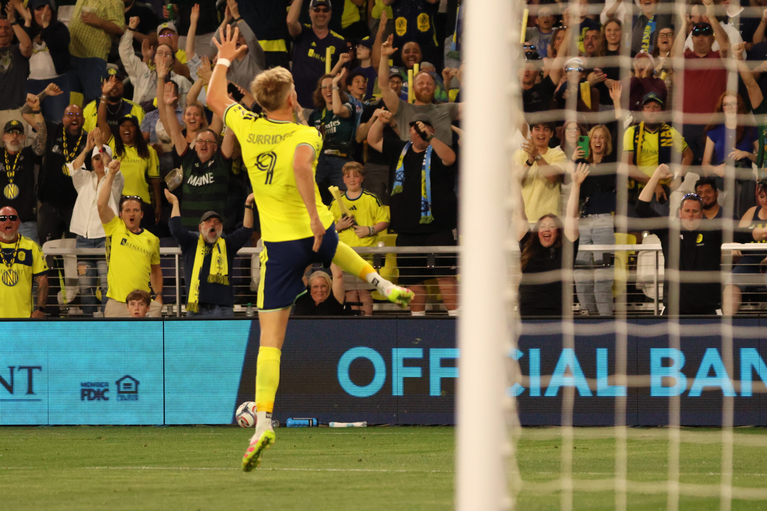 Surridge celebración