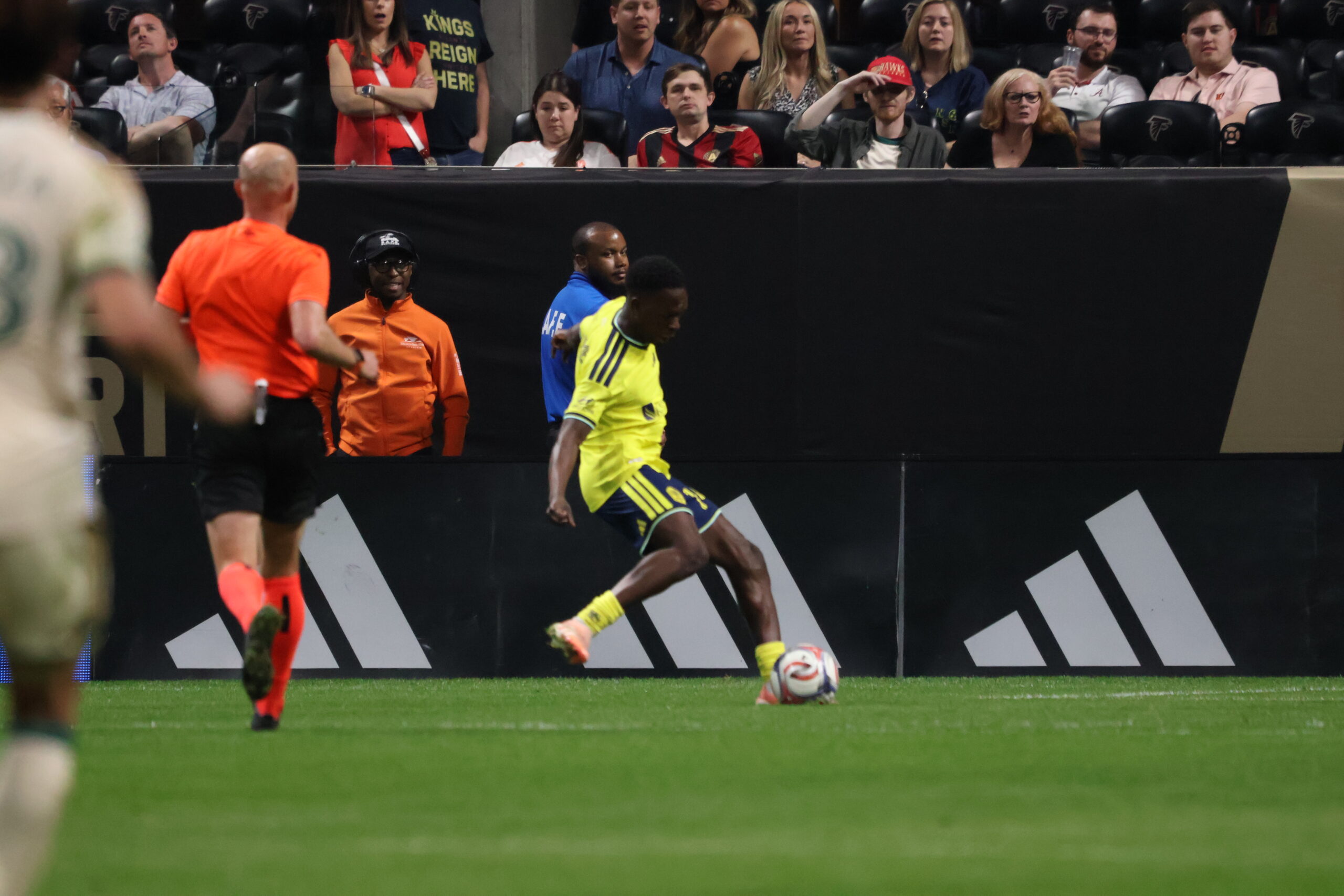 Shakur Mohammed en el momento del disparo · min. 91