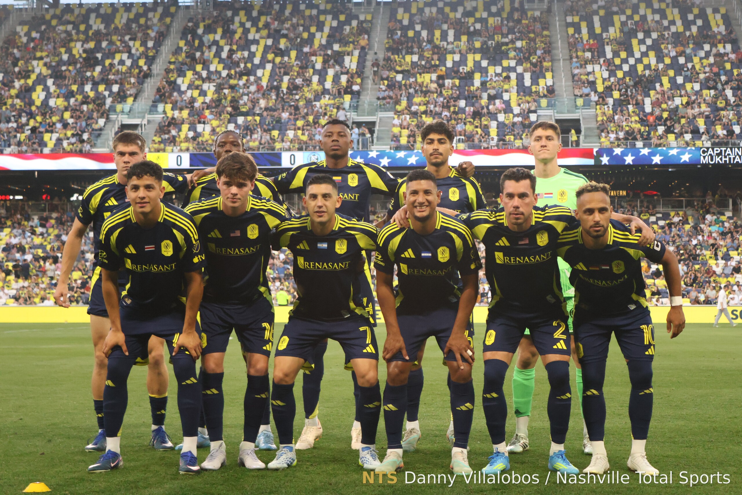 Once inicial de Nashville SC ante NYCFC