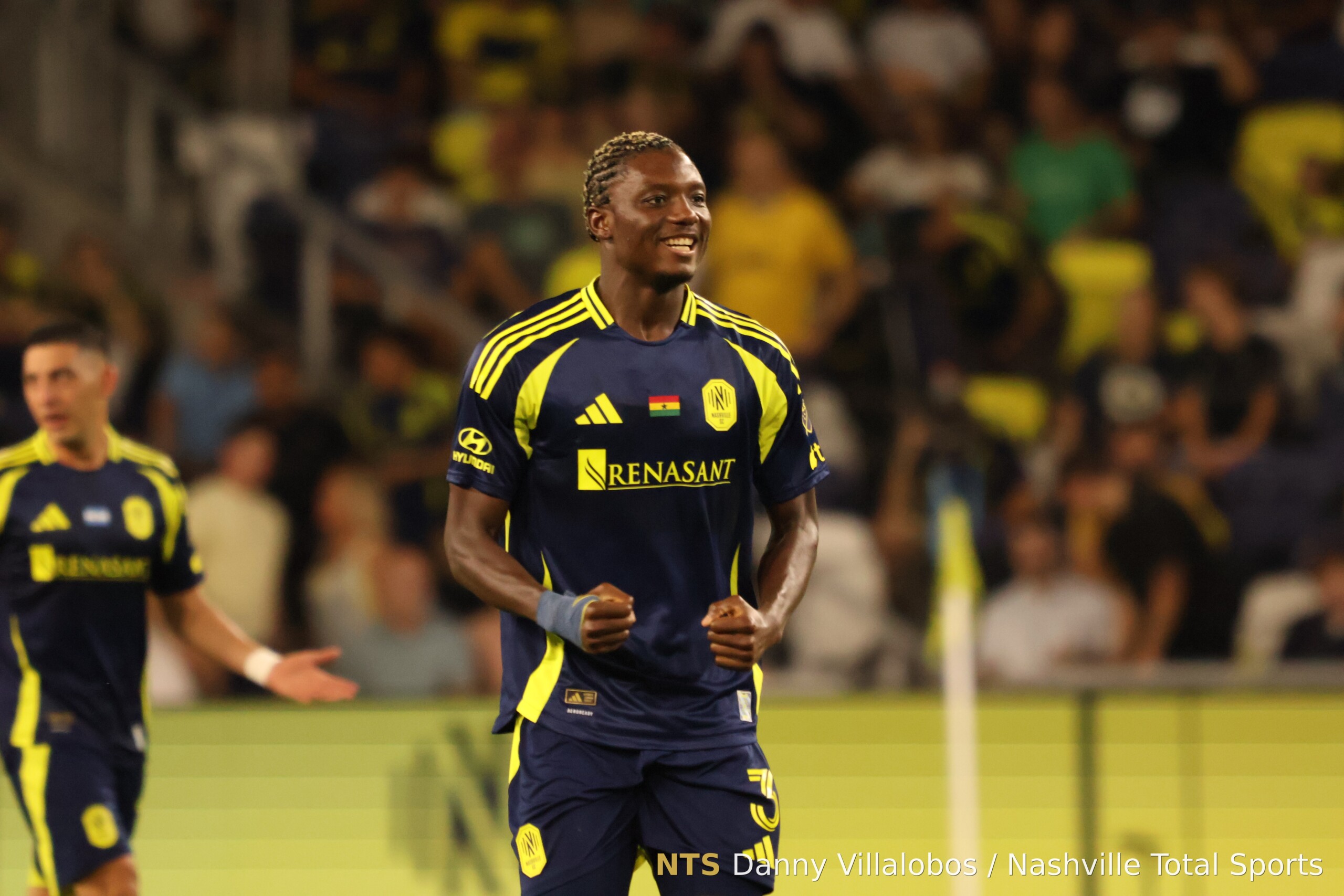 Woledzi celebra su gol · Nashville SC · 2026