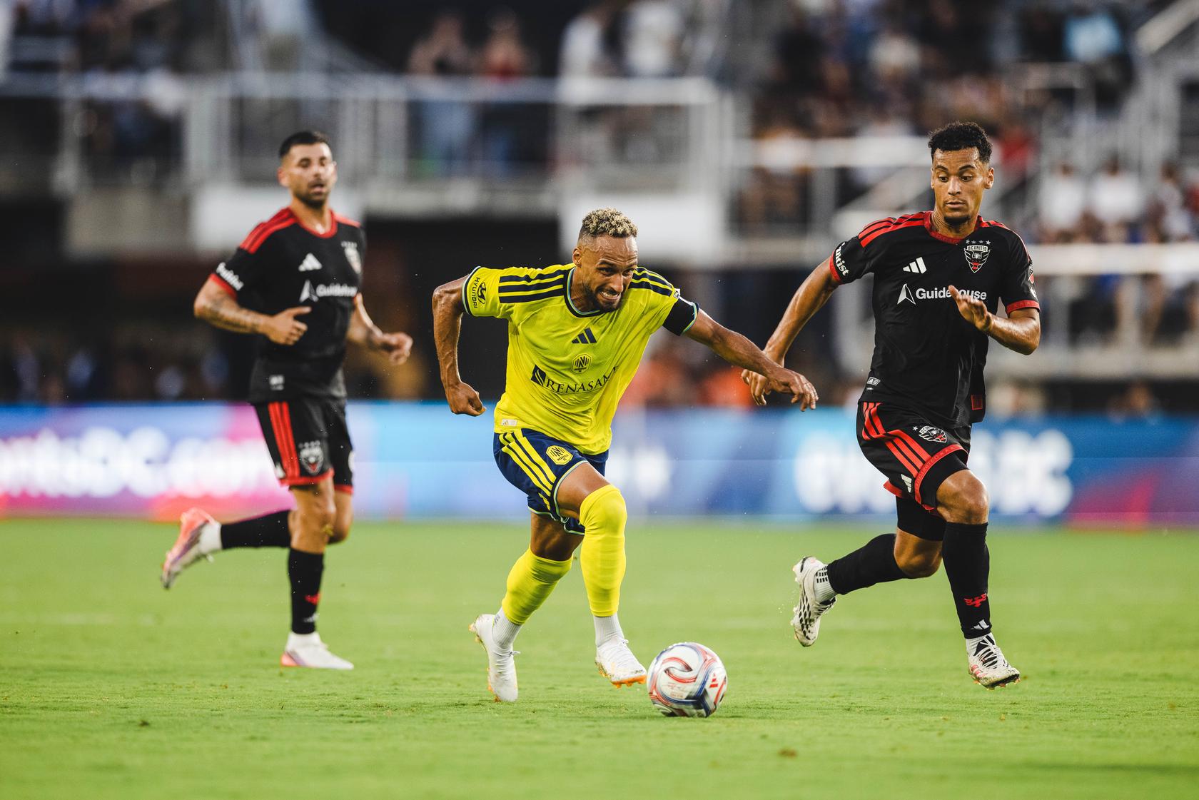 Acción del partido Nashville SC vs D.C. United