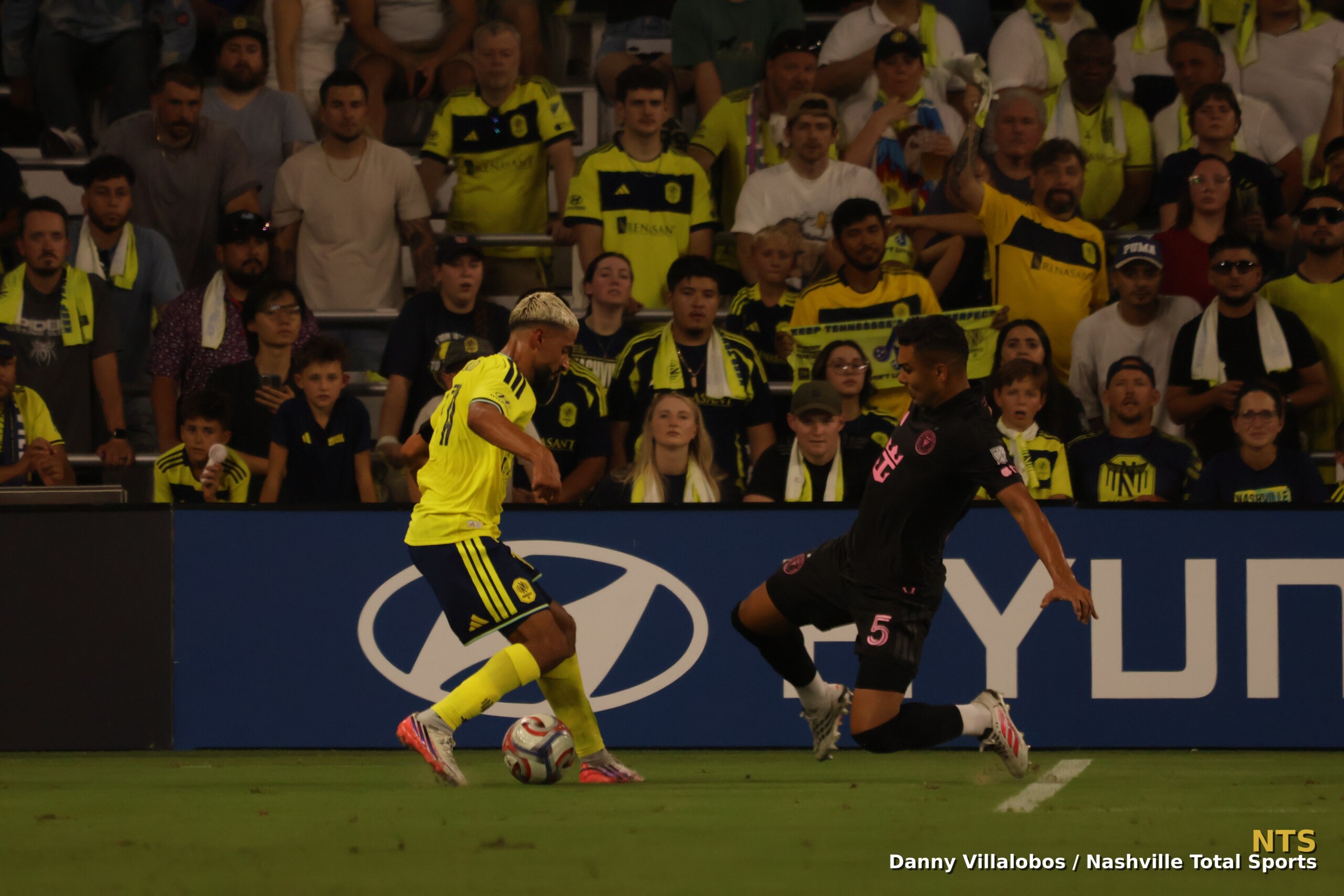 Acción del partido Nashville SC vs Inter Miami CF