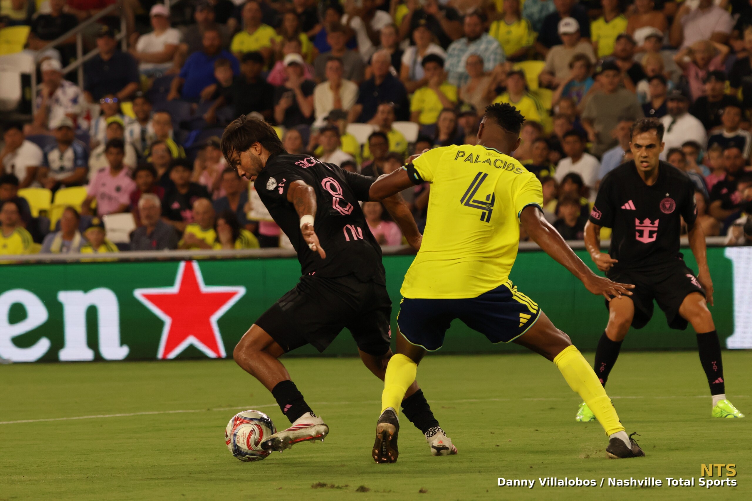 Acción del partido Nashville SC vs Inter Miami CF