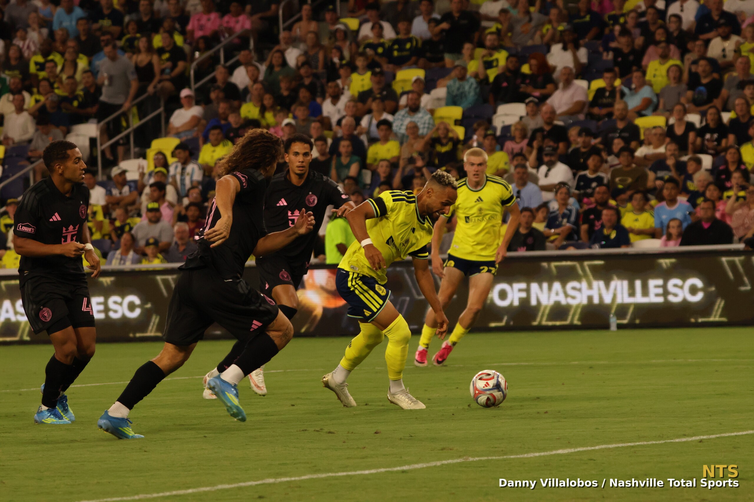Acción del partido Nashville SC vs Inter Miami CF