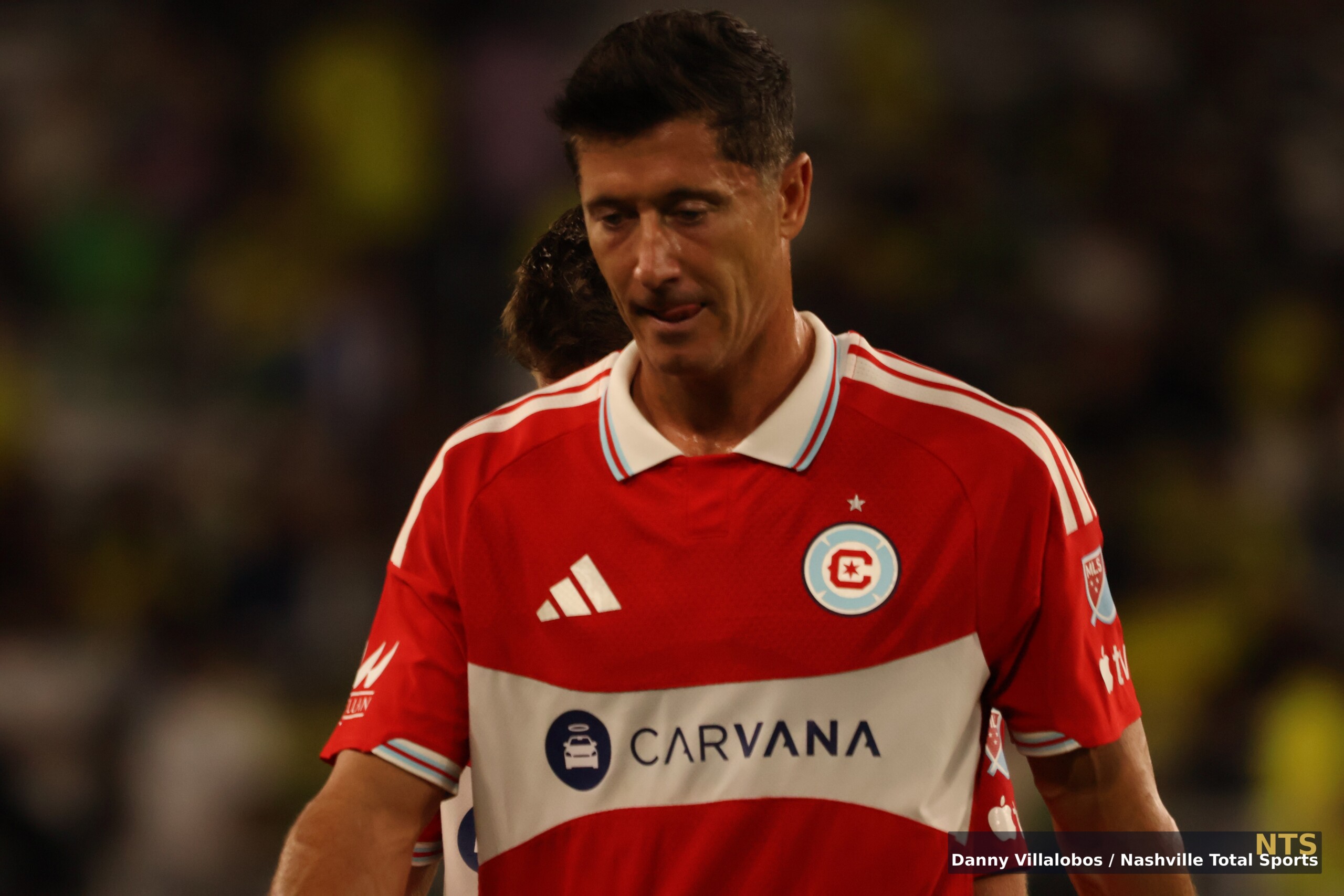 Robert Lewandowski durante Nashville SC vs Chicago Fire