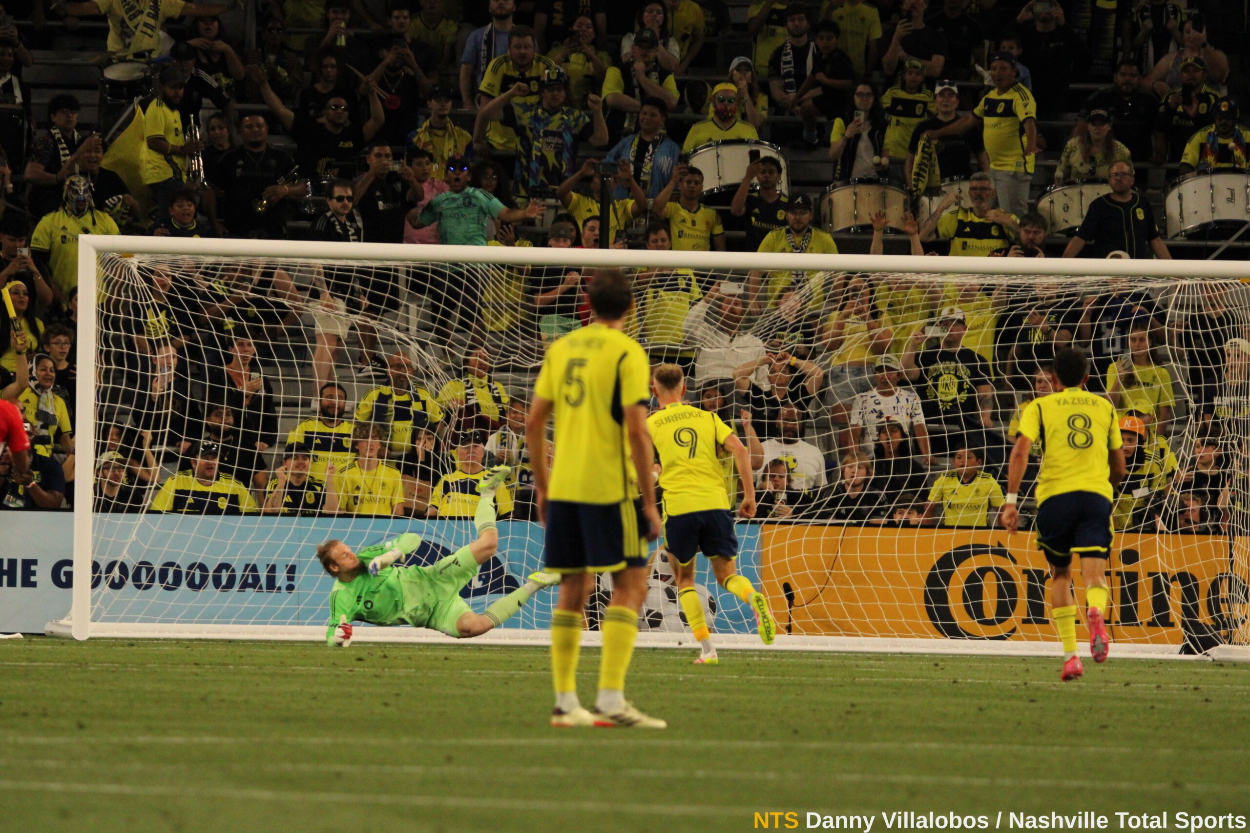Nashville SC vs Chicago Fire: Surridge anota de penal en GEODIS Park
