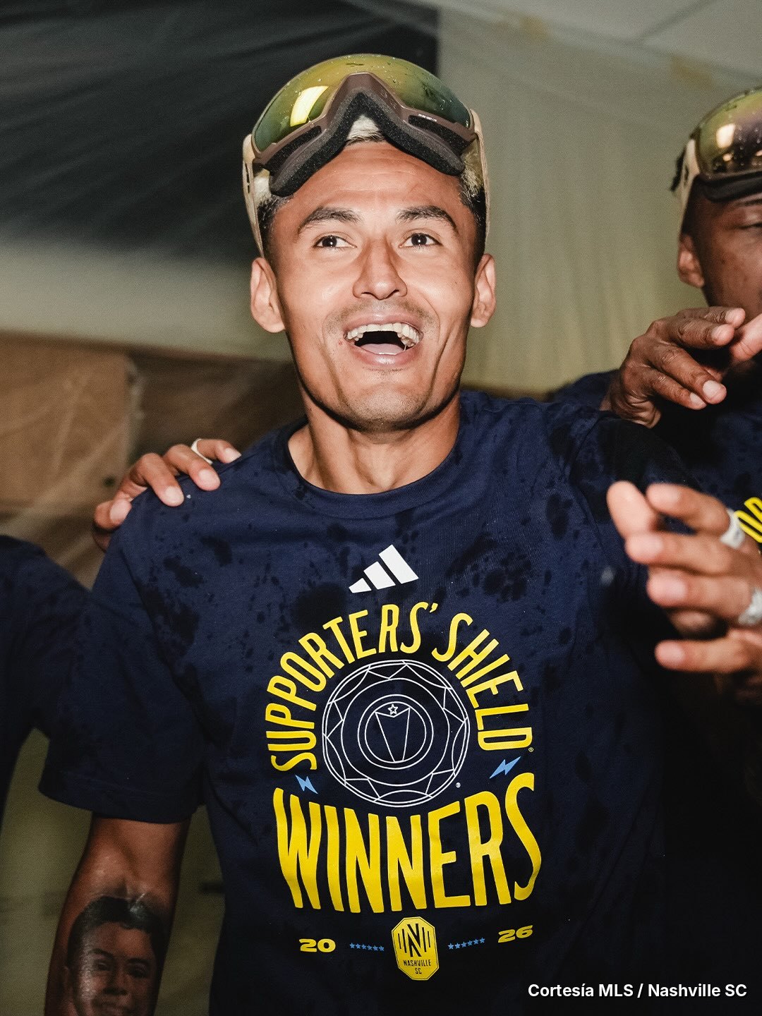 Andy Nájar, campeón del Supporters' Shield 2026 con Nashville SC
