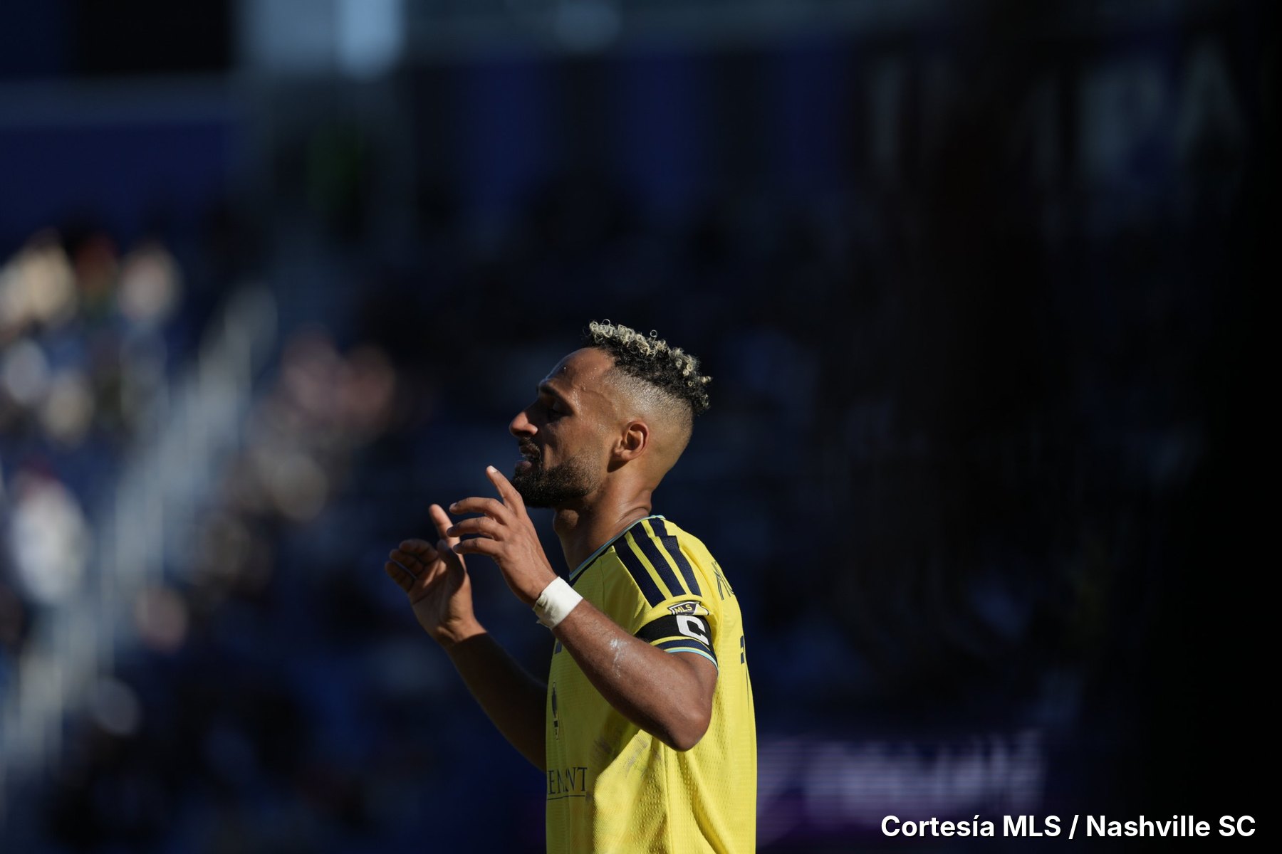 El capitán Hany Mukhtar. Nashville SC campeón del Supporters' Shield 2026