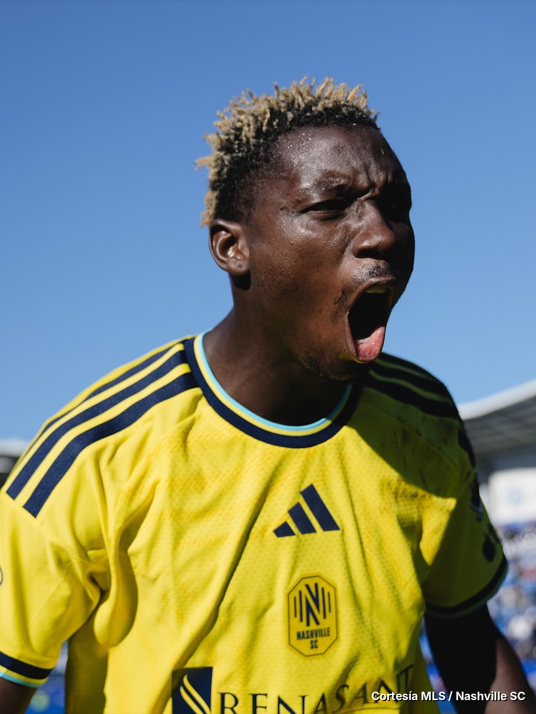 El grito de Maxwell Woledzi. Nashville SC campeón del Supporters' Shield 2026